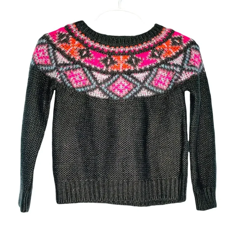 Osh Kosh gray knit sweater SZ 2T